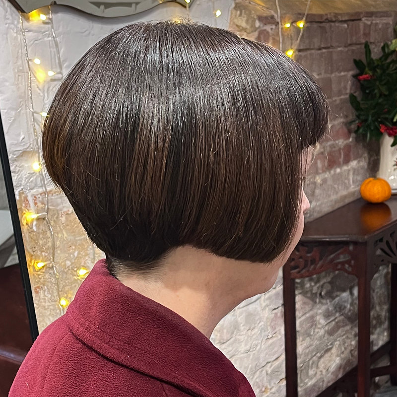 'Katya is so friendly and fun, and passionate about cutting precise, 60s bobs. I have, on many occasions, been stopped  and complimented on my hair. Thanks Katya!' - Michelle